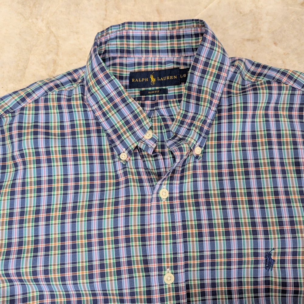 Polo Ralph Lauren Multicolor Plaid Button Down Shirt